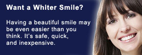 Want a Whiter Smile?
